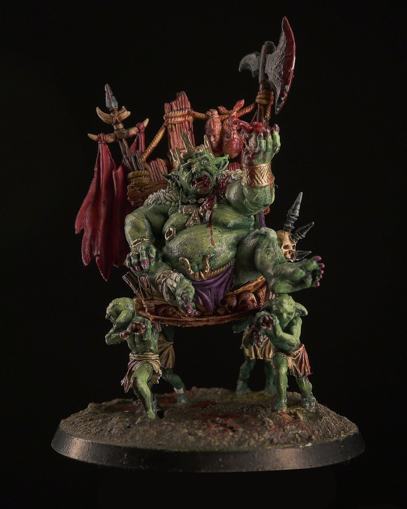 Goblin King, miniatura in scala 32mm